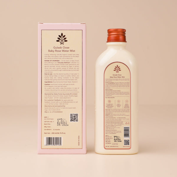 Baby Forest Gulaab Oose Baby Rose Water Mist 200 Ml