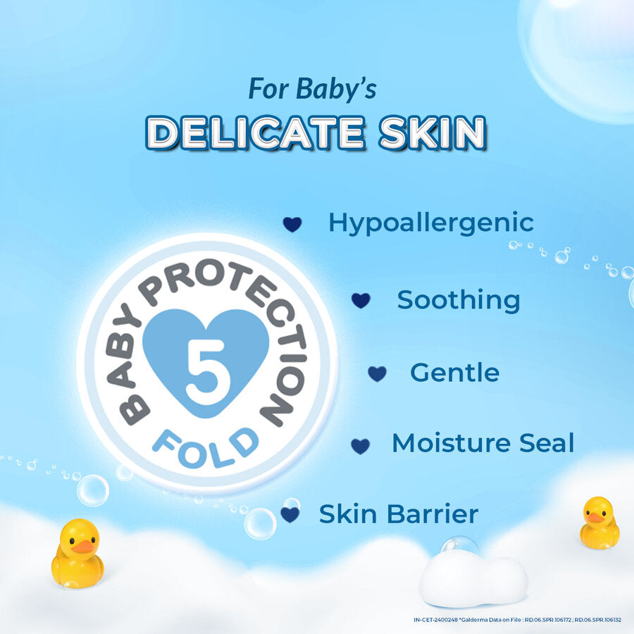 Cetaphil Baby Moisturising Bath & Wash 230 ml Aloe Vera & Almond