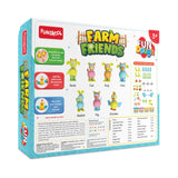 Dough Playset Funskool Fundough Farm Friends 3Y+ – Multicolour