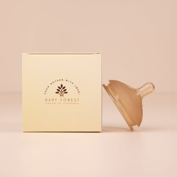 Baby Forest Nipple Laad Pyaar Baby Feeding Bottle Medium Flow