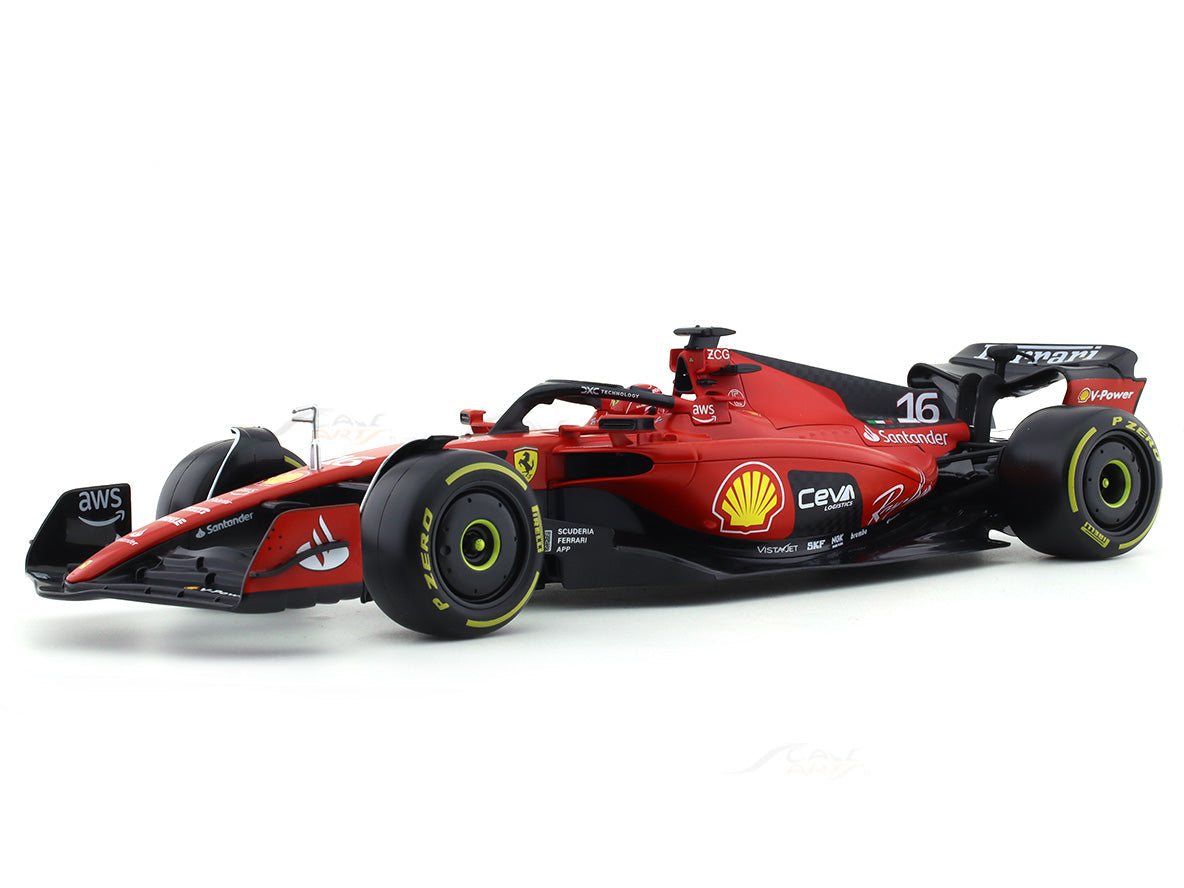 Bburago Ferrari SF-23 #16 Charles Leclerc 2023 1:24 Die-Cast Model