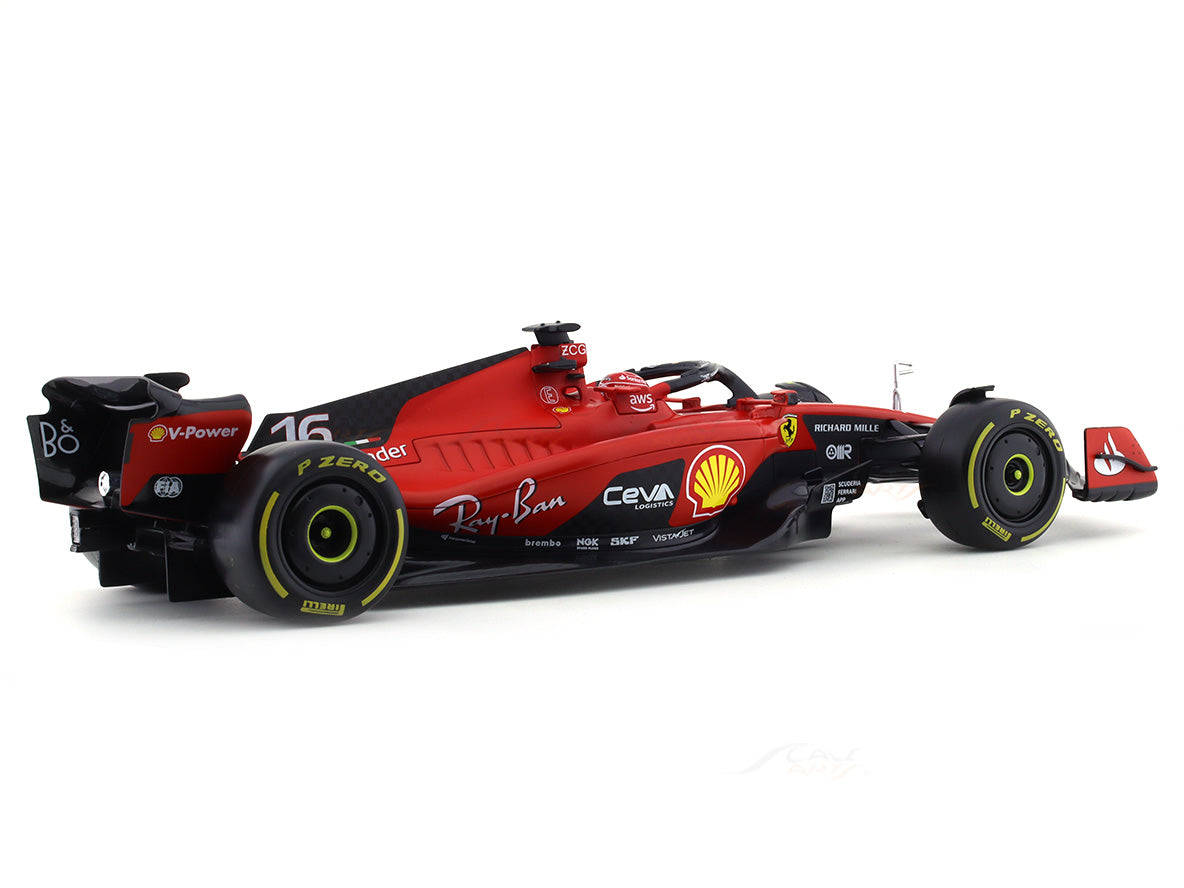 Bburago Ferrari SF-23 #16 Charles Leclerc 2023 1:24 Die-Cast Model