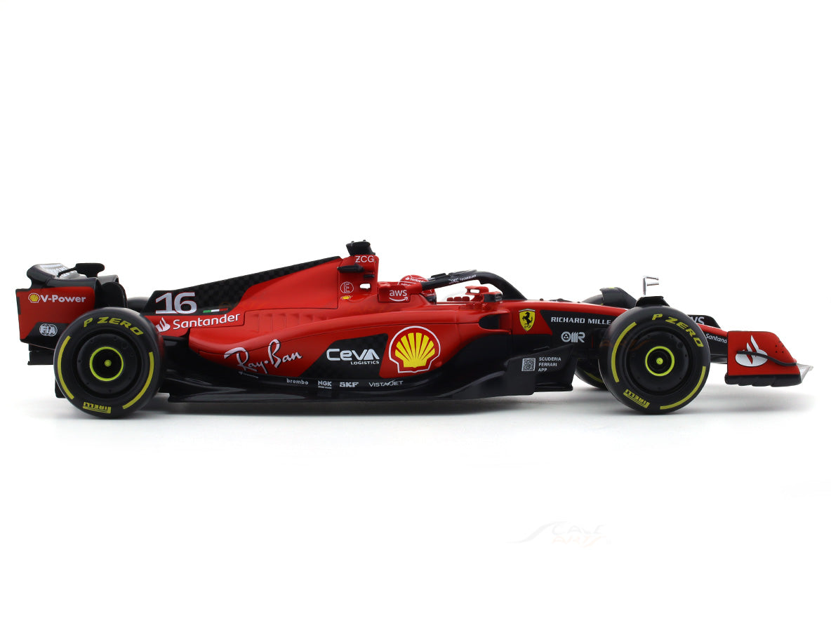 Bburago Ferrari SF-23 #16 Charles Leclerc 2023 1:24 Die-Cast Model
