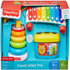 Fisher-Price Classic Infant Trio 3-Piece Toy Gift Set Multicolour