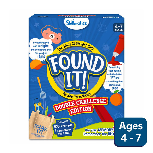 Found It! Double Challenge Edition Smart scavenger hunt (ages 4-7)