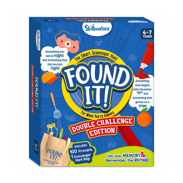 Found It! Double Challenge Edition Smart scavenger hunt (ages 4-7)