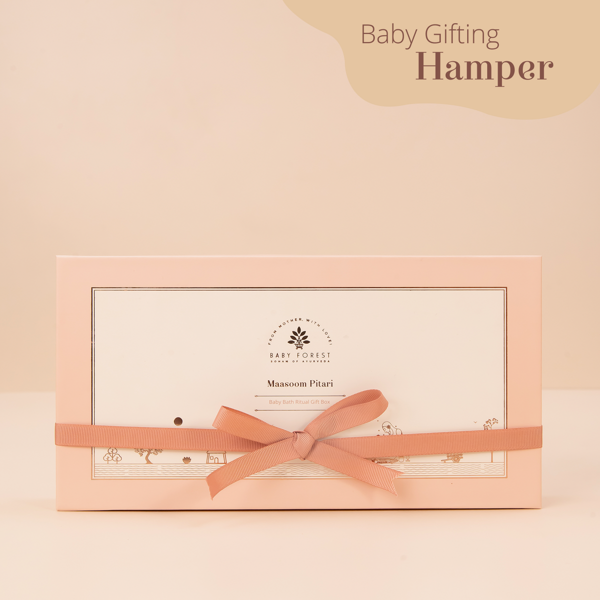 Baby Forest Maasoom Pitari 4-Piece Baby Care Gift Set