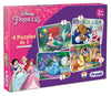 Frank Disney Princess 4 Puzzles in 1 3Y+