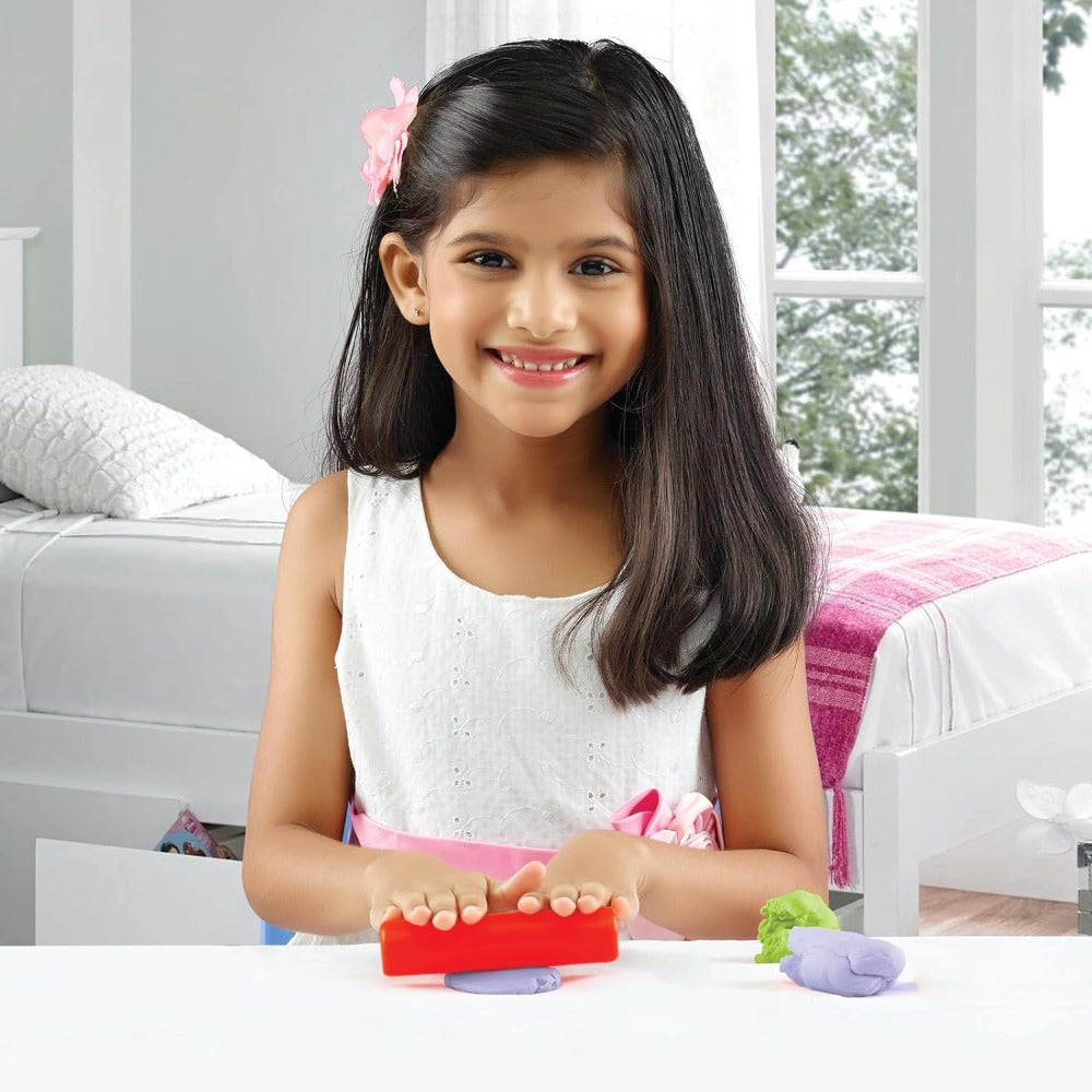 Dough Playset Funskool Fundough Deluxe Roller Set 3 Tubs 3Y+ – Multicolour