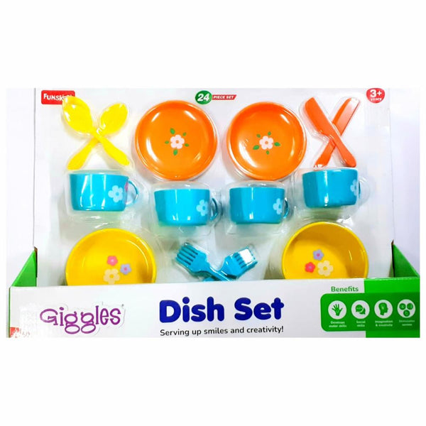 Funskool Giggles Dish Set - MultiColor