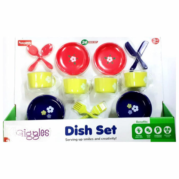 Funskool Giggles Dish Set - MultiColor