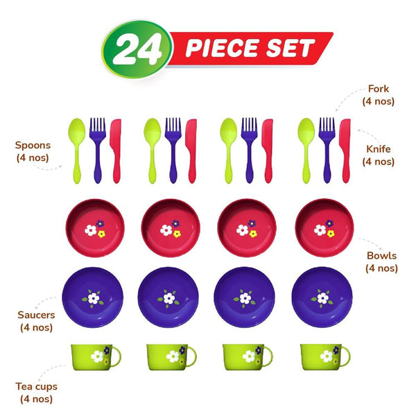 Funskool Giggles Dish Set - MultiColor