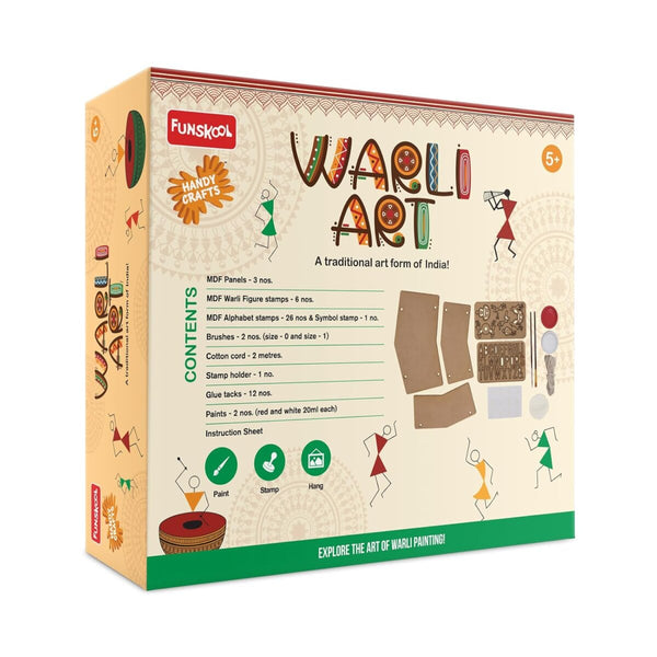 Funskool Handy Crafts Warli Art Paint 5+