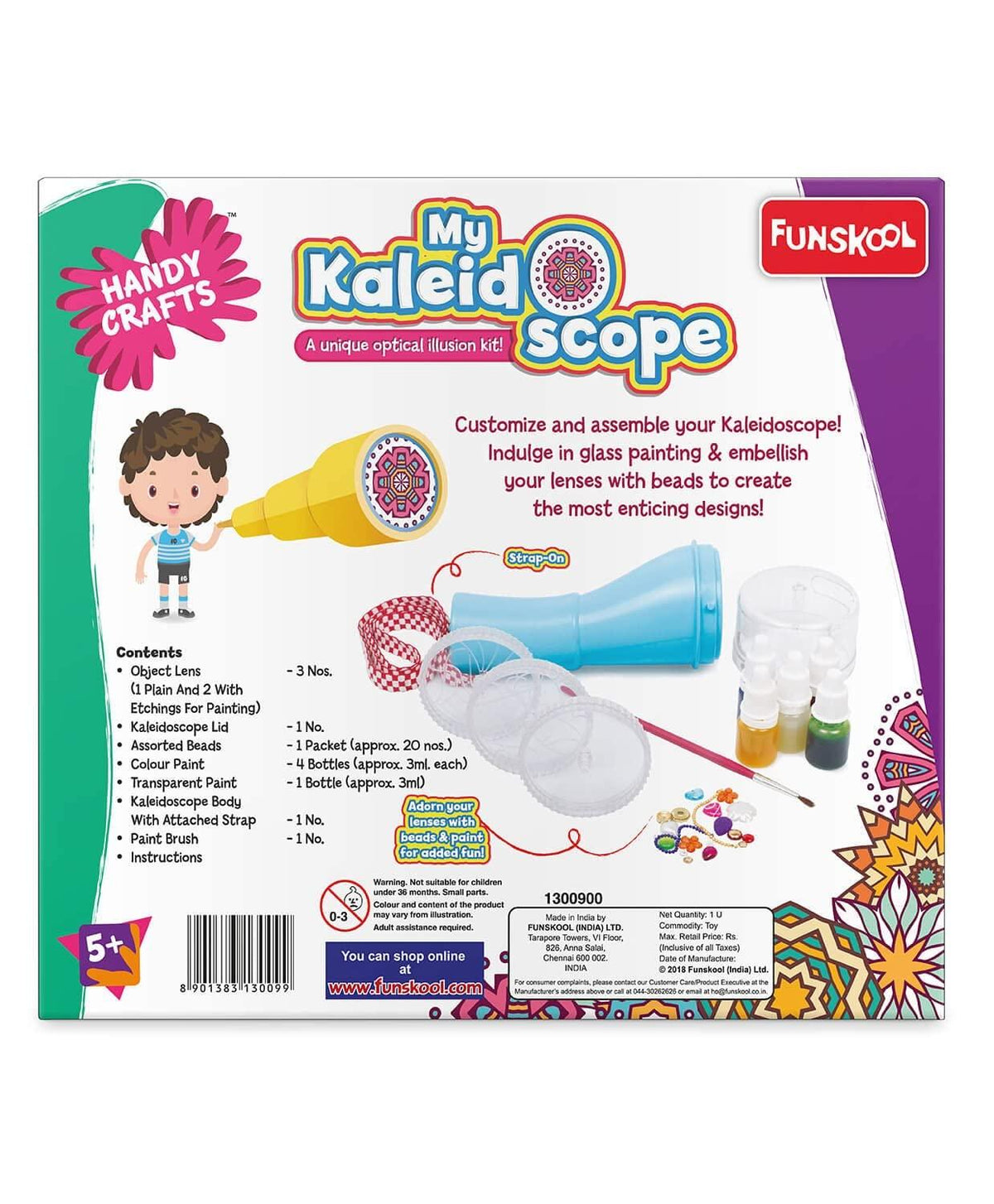Handycrafts My Kaleidoscope 12-Piece 5Y+ – Multicolor
