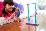 Barbie Team Stacie Gymnastics Doll & Playset with Spinning Bar – GBK59