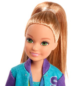 Barbie Team Stacie Gymnastics Doll & Playset with Spinning Bar – GBK59