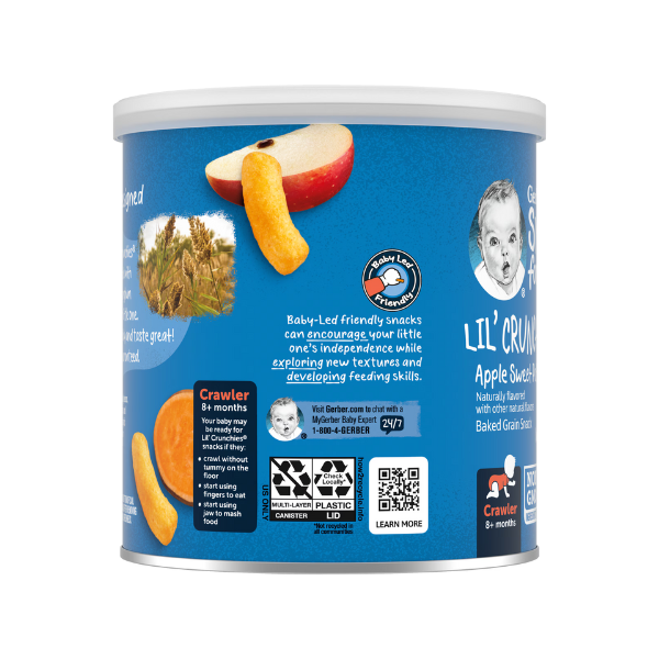Gerber Lil’ Crunchies® Apple Sweet Potato