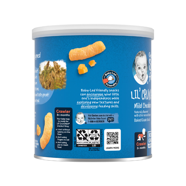Gerber Lil' Crunchies Mild Chedar