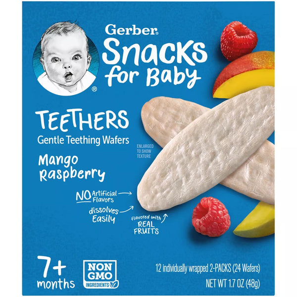 Gerber Teether - Mango Raspberry