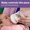 Philips Avent Glass Feeding Bottle With Natural Response Nipple 4Oz 120Ml (Pack Of 3)