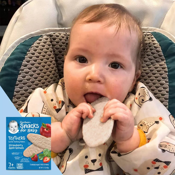 Gerber Teethers - Strawberry Apple Spinach Teethers