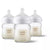 Philips Avent Glass Feeding Bottle With Natural Response Nipple 4Oz 120Ml (Pack Of 3)