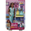 Barbie Baby Doctor Playset With Brunette Doll