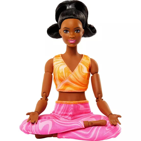 Barbie Made to Move Fashion Doll β Brunette Curvy Body with 22 Joints
