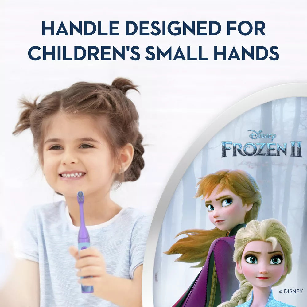 Oral-B Disney Frozen Battery Semi Automatic Toothbrush - Elsa