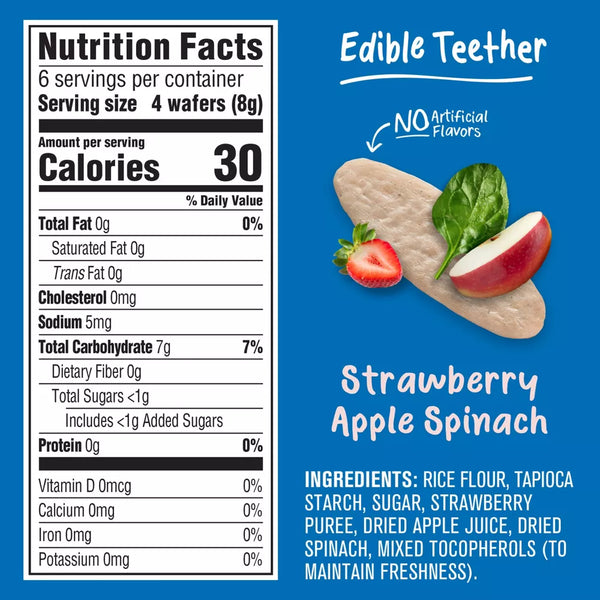 Gerber Teethers - Strawberry Apple Spinach Teethers