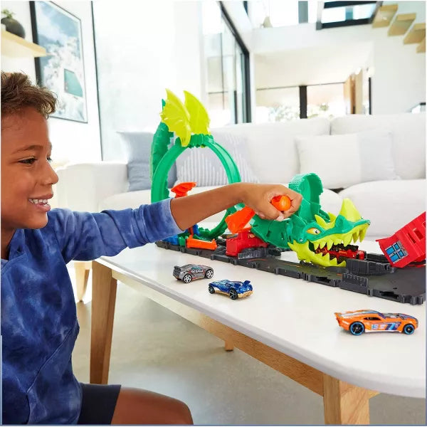 Hot Wheels City Dragon Drive Firefight Playset