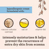 Aveeno Baby Eczema Therapy Moisturizing Cream For Dry, Itchy Skin - 12 Fl Oz
