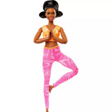 Barbie Made to Move Fashion Doll β Brunette Curvy Body with 22 Joints