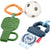 Fisher-Price Mini Me Moments Let’s Play Pickleball Set, 3 Sports