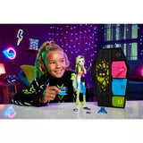 Barbie Monster Skulltimate Secrets Neon Frights Frankie Stein Fashion Doll