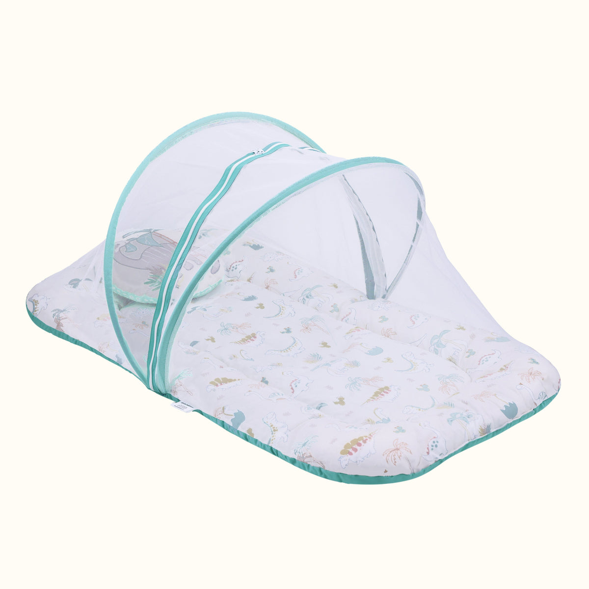 Abracadabra Gadda Set With Mosquito Net - D For Dino