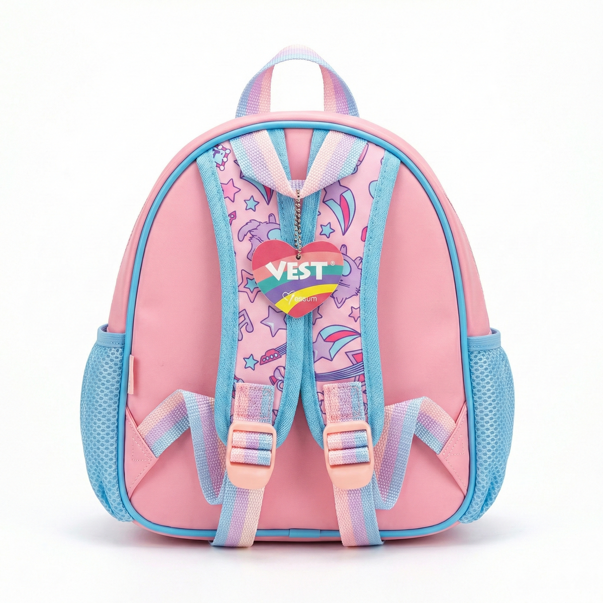Vest School Bag For Kids 10" - Smile