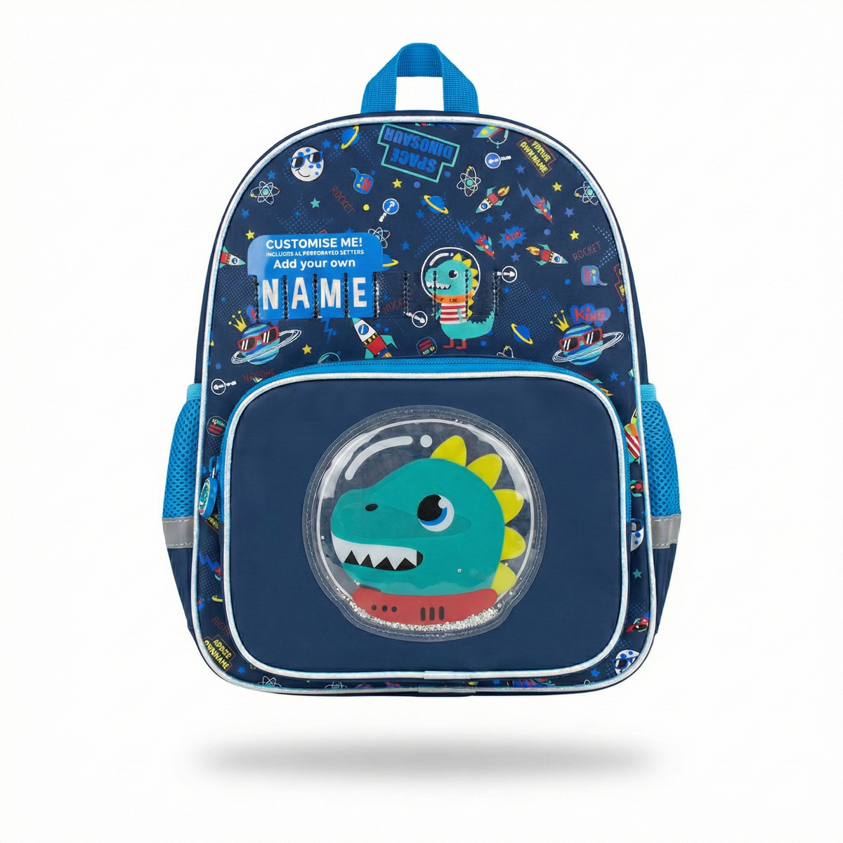 Vest School Bag For Kids 14" - Dino