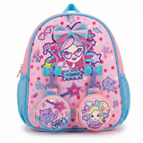 Vest School Bag For Kids 10" - Smile