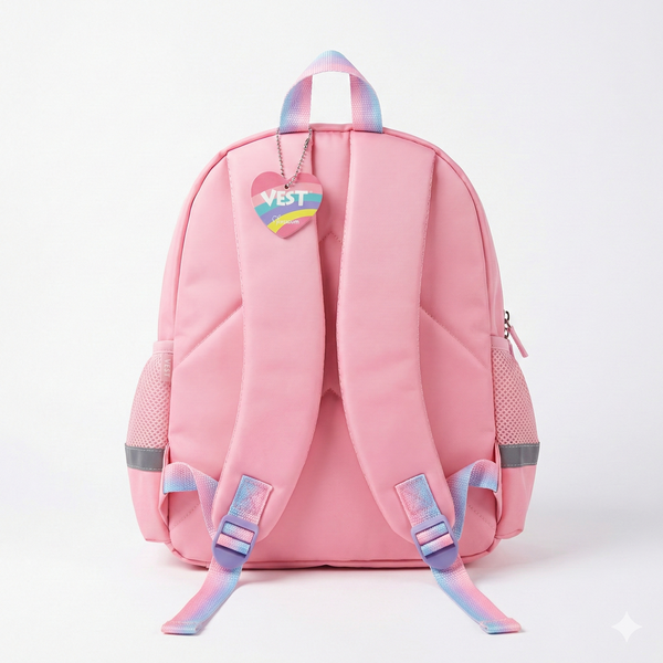 Vest School Bag For Kids 14" - Unicorn