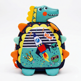 Vest School Bag For Kids 7" - Dino
