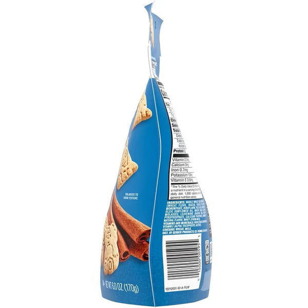 Gerber Cinnamon Graham Animal Crackers