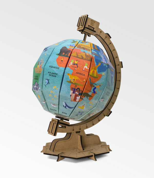 Go Discover DIY Globe – Continents and Oceans