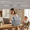 R For Rabbit Caramello Bold Arise Diaper Bag, Premium Vegan Leather