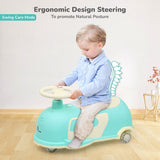 R For Rbbit Iya Iya Caravan Swing car - Green Beige