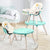R For Rabbit Cherry Berry Tusky High Chair - Green Cream