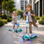 R for Rabbit Road Runner Stellar Duo 2-in-1 Kick Scooter One Size Green Purple