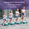 R for Rabbit Road Runner Stellar Duo 2-in-1 Kick Scooter One Size Green Purple