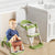 R For Rabbit Hilltop Trainer 2-in-1 Step Stool and Potty Seat for Kids with Adjustable Height