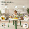 R For Rabbit Little Feet Hopper Baby Walker - Green White